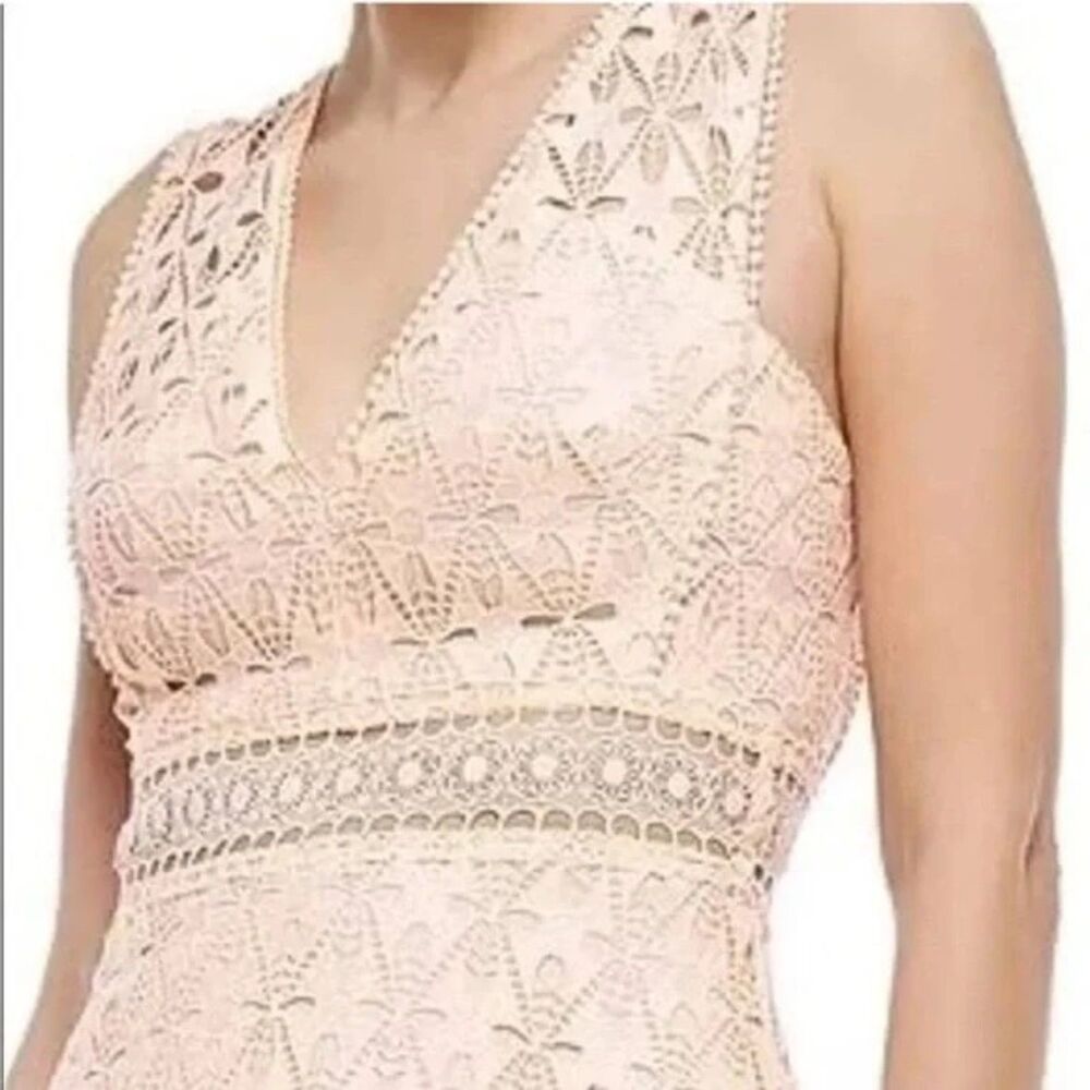 NWOT Sandro Bilali Guipure Lace Dress Women Size 2 - S/M - Picture 15 of 16